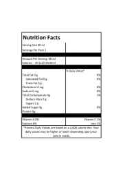 بركات عصير العسل والزنجبيل والقرفة 60 ملل