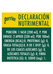 Perrier Sparkling Carbonated Mineral Water 330ml Pack of 4