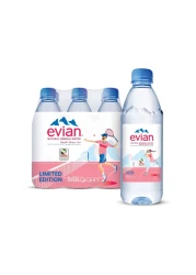 إيفيان مياه طبيعية معدنية بسعة 500 ملل، حزمة من 6.