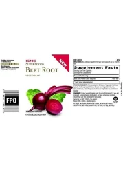 GNC SuperFoods Beet Root - 90 Capsules