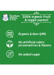 Gerber Organic with Mango, 90g, Pack of 4