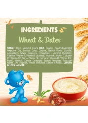 Nestle Cerelac Infant Cereal, Wheat and Dates, from 6 Months, 400g