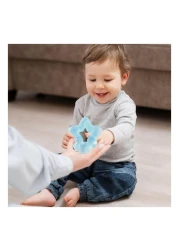 Mickey Patterned Teether Blue TRHA29066