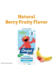 Orajel Kids Elmo Training Toothpaste FluorideFree 1 Pediatrician Recommended FluorideFree Toothpaste 15oz Tube