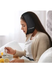 TheraICE Soft Wisdom Teeth Recovery Ice Pack Face Wrap TMJ Pain Relief Product Dental Oral Surgery Ice Pack Jaw Chin Tonsillectomy Head Facial Jaw Bra Stretchable Cold Gel No Hard Insert1 Size