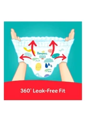 بامبرز حفاض بتصميم سروال للحماية من الطفح الجلدي مقاس 6 للأطفال بوزن 16 كغ + 34 حفاض