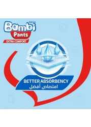 Sanita Bambi Extra Comfort Pants Extra Large Size 5 12-18kg Jumbo Pack 44 Diapers Pack of 3