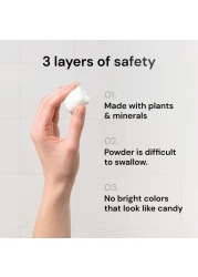 Grab Green3in1 Laundry Detergent Pods 60 Count Lavender Vanilla Scent Plant and Mineral Based Superior Cleaning Power Stain Remover Brightens Clothes