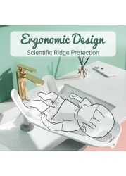 Eazy Kids 2 - IN - 1 حوض استحمام حوضي ومحطة تنظيف بعقب - رمادي