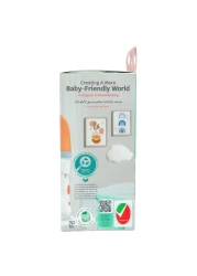 Pigeon SofTouch Wide Neck Plastic Nursing Bottle Orange 160ml