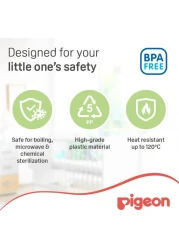 Pigeon Do It Myself Spoon And Fork Set With Travel Case Stage 2 26400 Multicolour Pack of 3