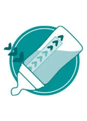 نوك قارورة رضاعة إحترافية مضادة للمغص 300 ملل - خضراء