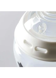 Tommee Tippee Natural Start AntiColic BPA Free Baby Bottles 9oz SlowFlow BreastLike Nipple for a Natural Latch Designed for Seamless Transitions Between Bottle and Breast Fiesta Pack of 6