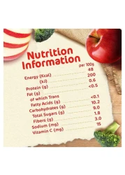 Nestle Cerelac Fruits and Vegetables Puree Pouch, Broccoli, Parsnip, Apple and Pear, from 6 Months, 90g