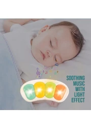 Teknum 2 - IN - 1 Dining Chair / Toddler Play Seat W / Pedal Piano - White