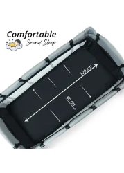 Teknum Astronaut Playard and Cot Grey