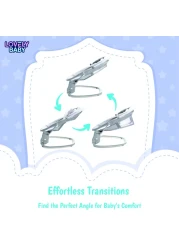 Mastela 3-in-1 Deluxe Swing &amp; Bassinet LB08105 &ndash; Multi-Functional Baby Sleeper w/ Remote, Adjustable Speeds, for Infants up to 3 Years Old -