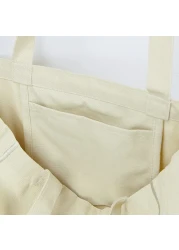 Azuca Reusable Grocery Shopping Cloth Bags 5 Pack Super Strong Large 12oz 100 Cotton Fashionable embroidery Canvas Tote Bag DIY Your Creative Designs