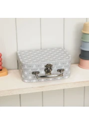 Baby Girl Gift Set New Born Baby Gift Baby Deer Fawn Security Blanket Soft Fleece Suitcase Keepsake Box Blanket Booties Baby Gift Basket Unique Present for Baby Shower Newborn Lovey