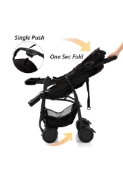 Teknum Trip Plus Stroller Black