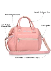Little Story Ace Diaper Bag - Pink