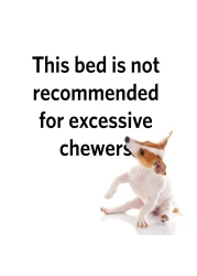 MidWest Homes for Pets Reversible Paw Print Pet Bed in Blue Cream Dog Bed Measures 235L x 17W x 28H for Small Dogs Machine Wash