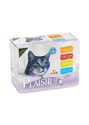 لي ريبا بليزير قطع لحم مكتنزة في المرق للقطط 100 غرام حزمة من 12