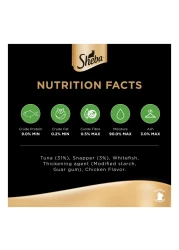 Sheba Tuna and Snapper Flavour in Gravy Wet Food Pouch for Cat, 85g Pack of 24