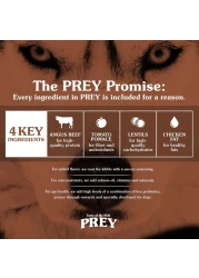 Taste of the Wild Prey Angus Beef Formula for Dog with Limited Ingredients 11.4kg (DOG)