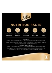 Sheba Cat Food, Melty Mixed Creamy Treats Chicken &amp; Chicken &amp; White Fish 12g Pouches (Pack of 4)