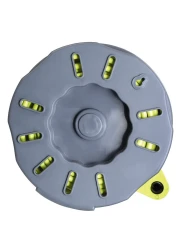 Masterplug Pro-XT Four Socket Medium Cassette 10 meter Cable Reel Extension Lead with Winding Handle