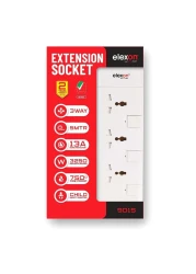 Elexon 3-Way Power Extension Socket 13A El-2006 2m