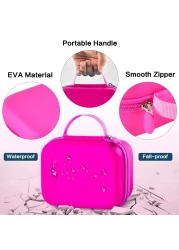 Againmore Kids Camera Case Compatible with ESOXOFFOREfor Mgaolofor BOFIDARfor LETSHAHAfor MindPalfor Cimizi Instant Print Camera Portable Digital Cameras Protective Storage BagRose