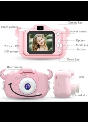 Radiotronics Kids Camera with Silicone Case, Video Camera for Children with Fun Games, Kids Digital Camera with Special Effects, Rechargeable Battery