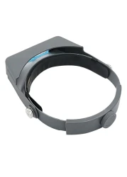 PHYHOO Headband Magnifier Binocular Magnifying Glass Jewelry Magnifiers Headmounted Double Lens Reading Jewelers Tools Head Wearing 4 Magnifications