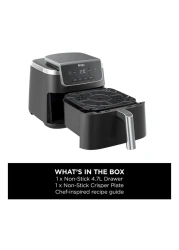 نينجا مقلاة هوائية 4 في 1 برو AF140ME سعة 4.7 لتر - أسود