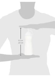 FITTO 16 Oz Ketchup Bottle with Cap - Plastic Squeeze Bottle for Ketchup, Mustard, Dressings, and Sauces, BPA-Free Food Safe Design, Ideal for Indoor and Outdoor Use, Easy to Clean and Recyclable