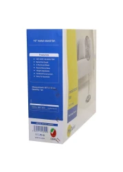 MyChoice Metal Stand Fan MF-950MSC Chrome 16inch 70W