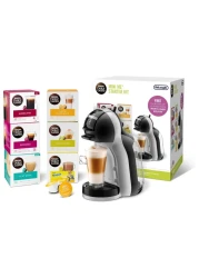 Nescaf&eacute; Dolce Gusto Mini Me Single Serve Capsule Coffee Machine Starter Kit, Black &amp; Grey
