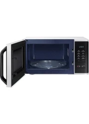 Samsung Solo Microwave Oven, 23L, MS23K3513AW, White/Black