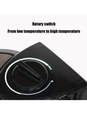 Electric Waffle Maker - Non-Stick, Adjustable Temperature Control, Stainless Steel Waffle Iron for Perfect Belgian Waffles