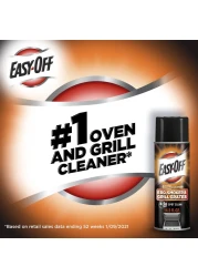 Easy Off 6233887981 145 oz Aerosol Can EasyOff BBQ Grill Cleaner