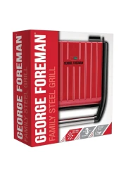 George Foreman Grill 1650W 25040 Black