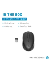 HP 150 Wireless Mouse Black