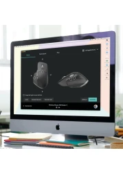 Logitech MX Master 3S Mouse (Business Mouse, Rechargeable, Bluetooth, Logi Bolt Wireless, Graphite)