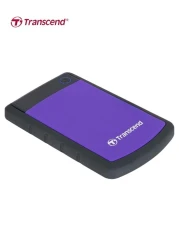 Transcend Rugged External Hard Drive USB 3.1 Gen 1 StoreJet 25H3P TS1TSJ25H3P Purple