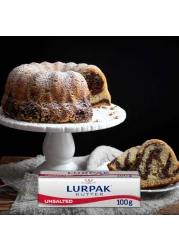 Lurpak Unsalted Butter Block, 100g