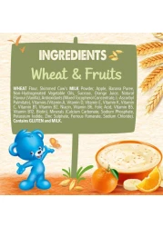 Nestle Cerelac Infant Cereal, Wheat and Fruits, from 6 Months, 400g