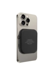 Swiss Military Portable Wireless Magnetic Charging Power Bank Black 5000mAh 20W