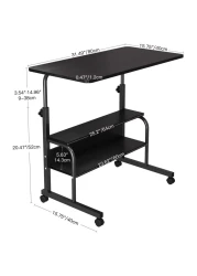 مكتب الكمبيوتر ، مكاتب المكتب المنزلي ، مكتب كمبيوتر محمول قائم قابل للتعديل للمساحات الصغيرة ، طاولة مكتب عمل محمولة للدراسة ، مكتب ألعاب كمبيوتر حديث مع تخزين لغرفة النوم